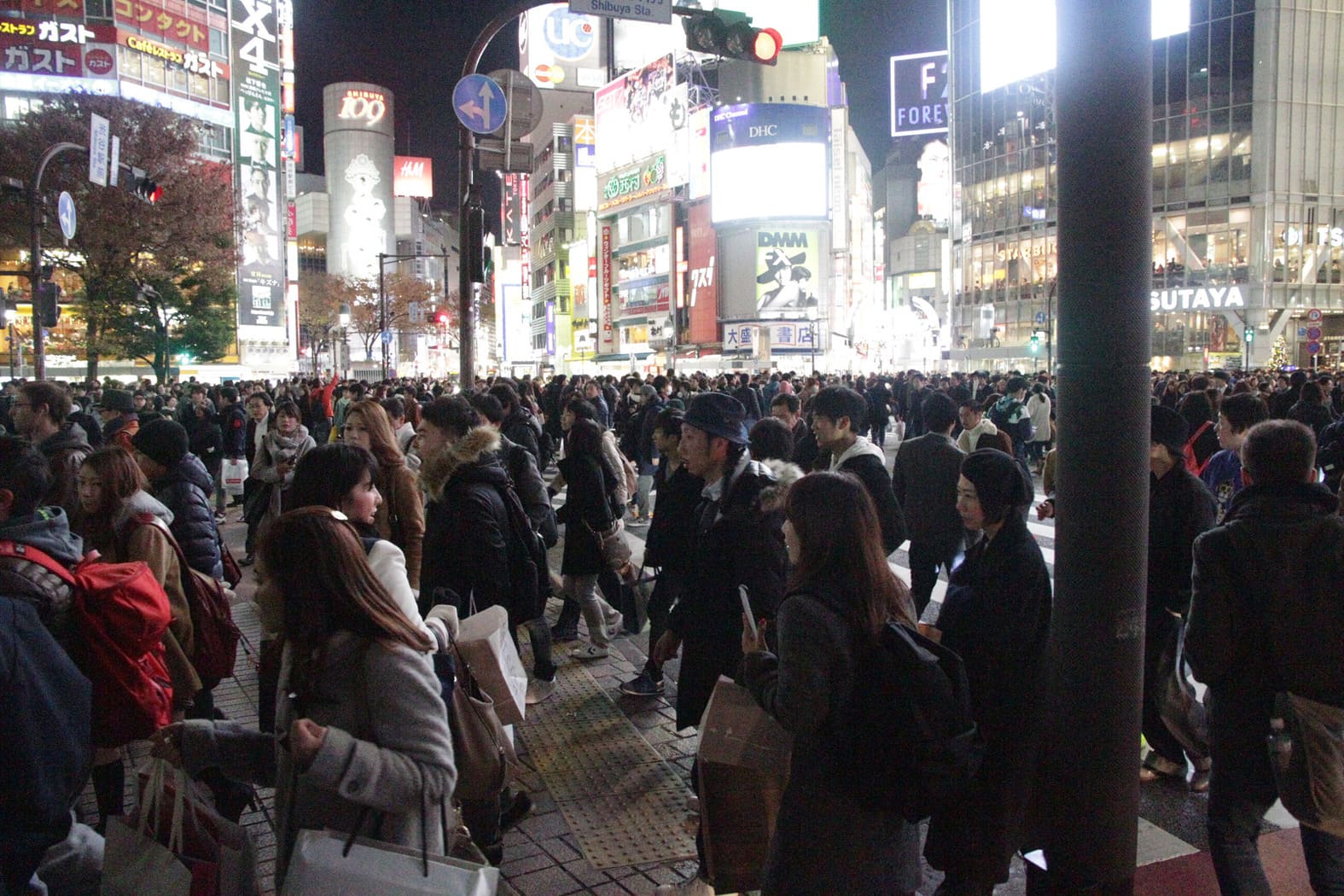 Shibuya scramble crossing