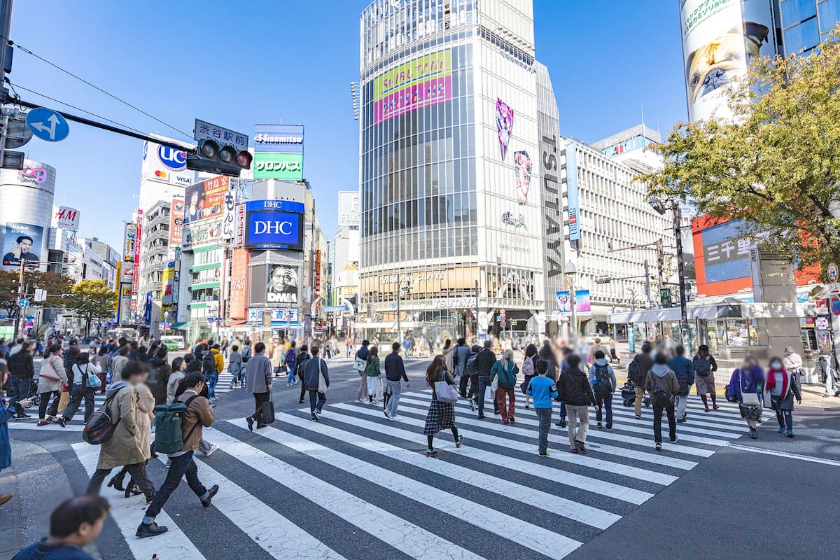 Shibuya scramble crossing