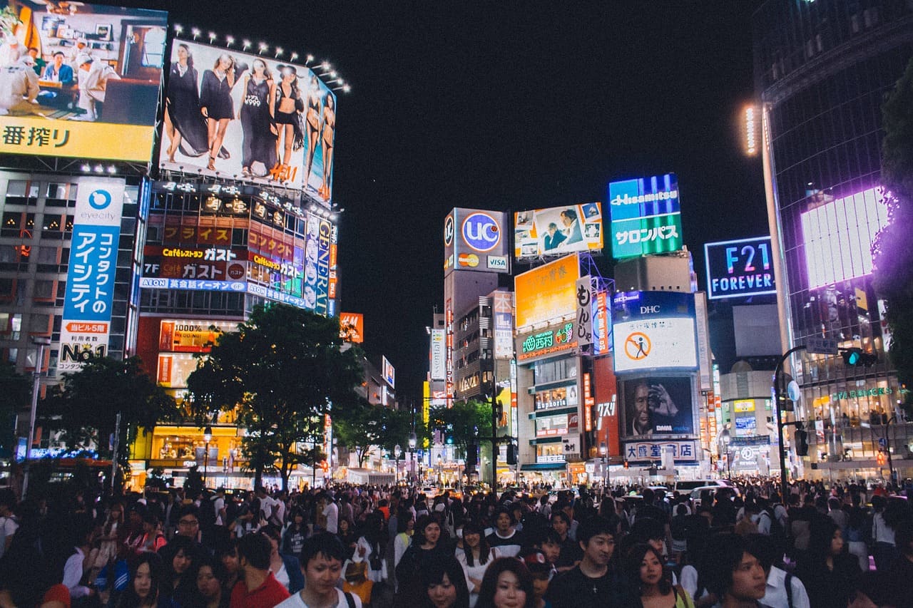 Shibuya scramble crossing