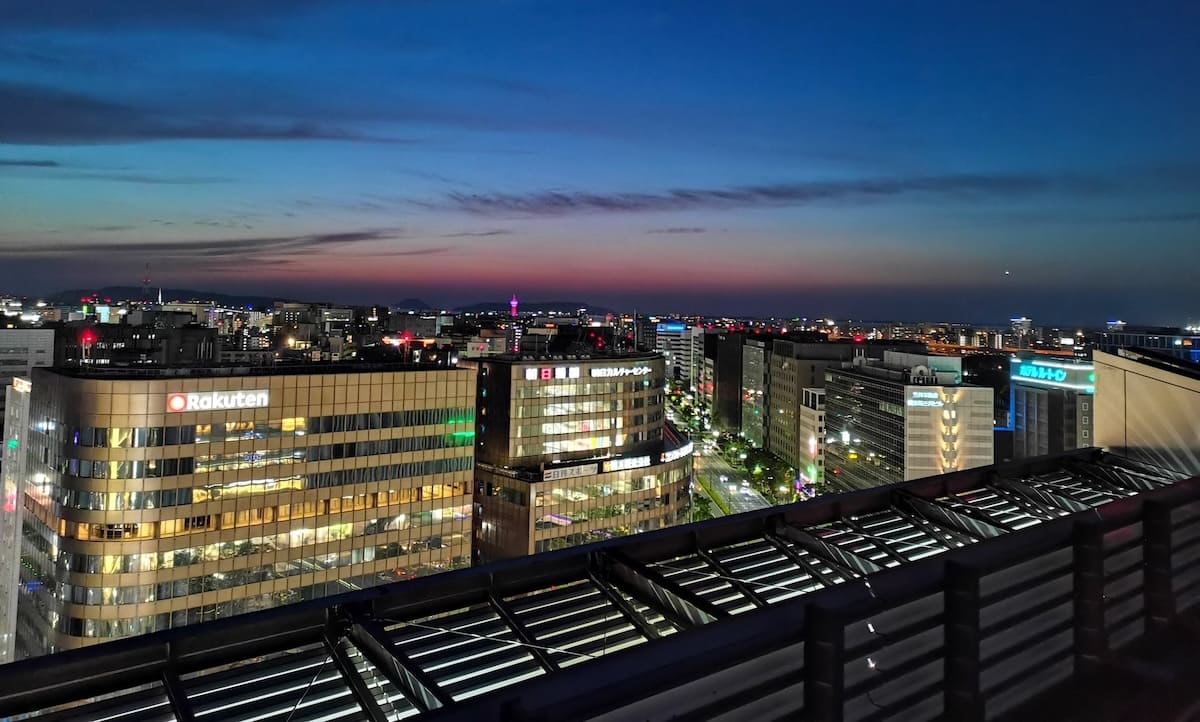 Hakata Station Rooftop Observation Deck