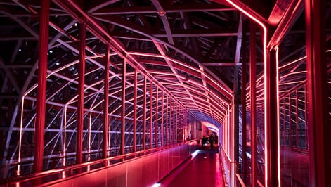 The Star Bridge at Kyoto Station