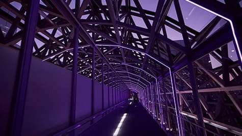 The Star Bridge at Kyoto Station