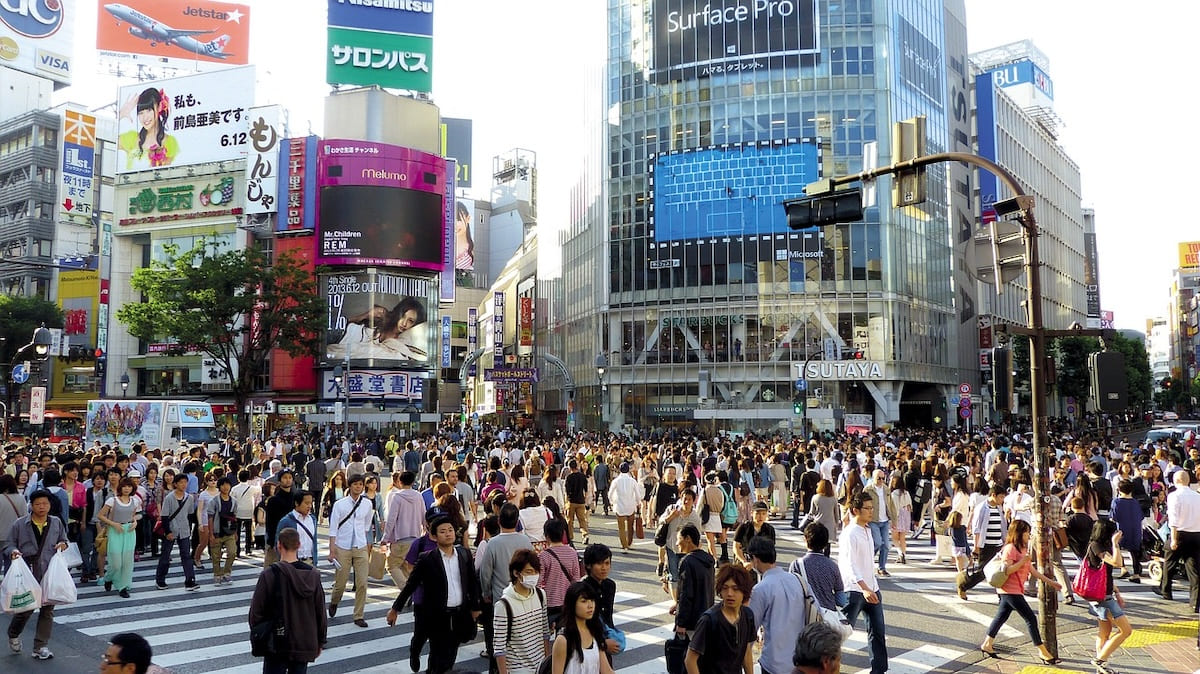 Shibuya scramble crossing