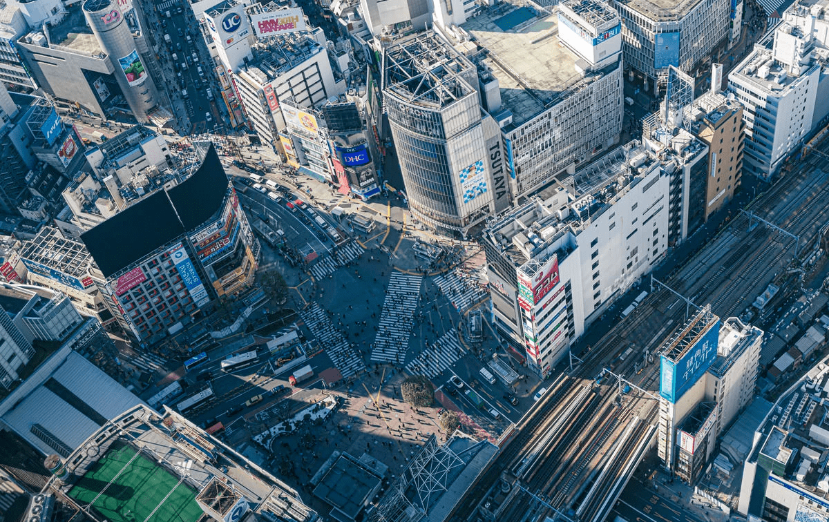 Shibuya scramble crossing