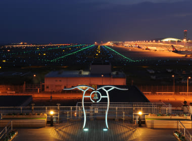 Kansai International Airport Observation Hall Sky View