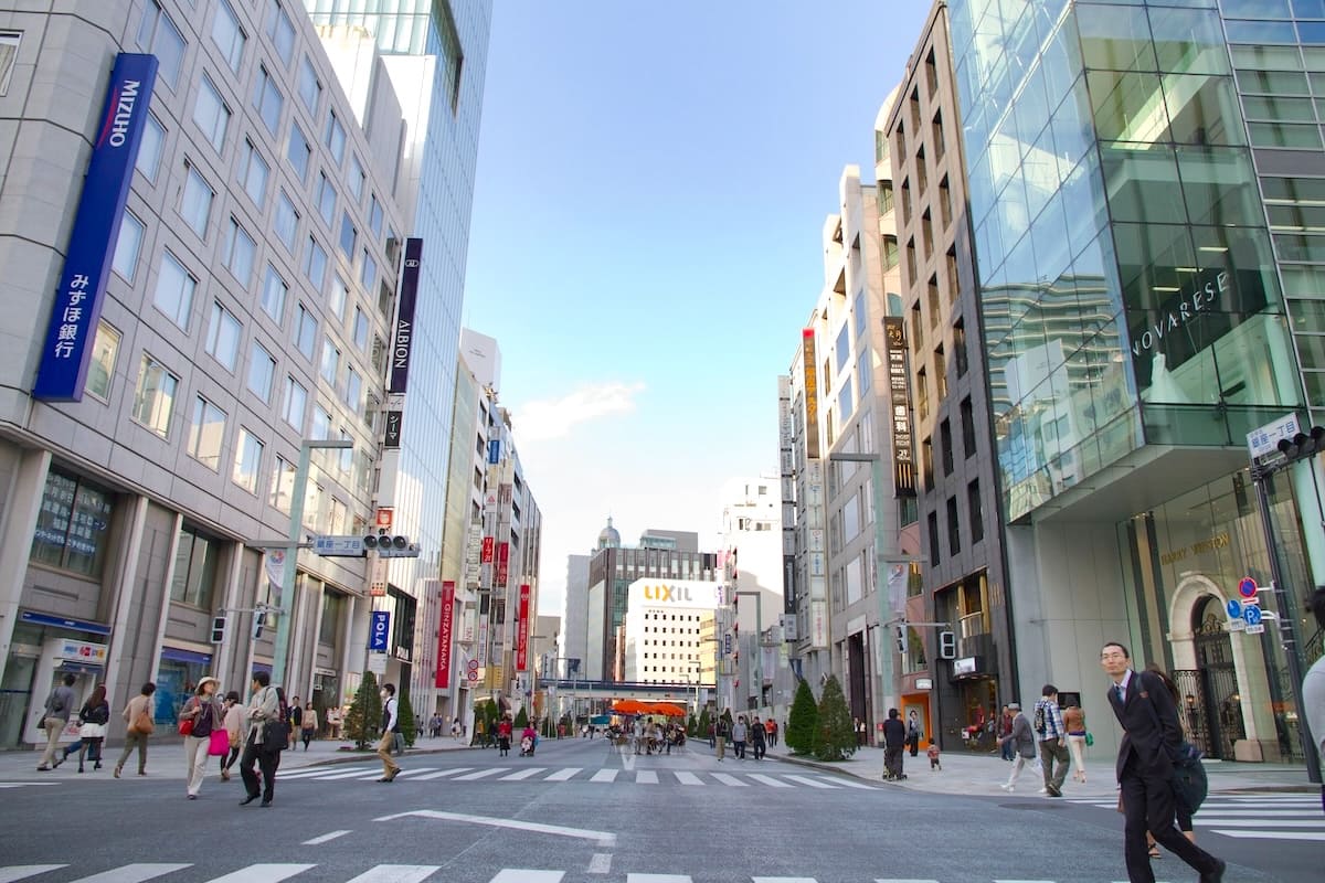 Ginza Pedestrian Paradise