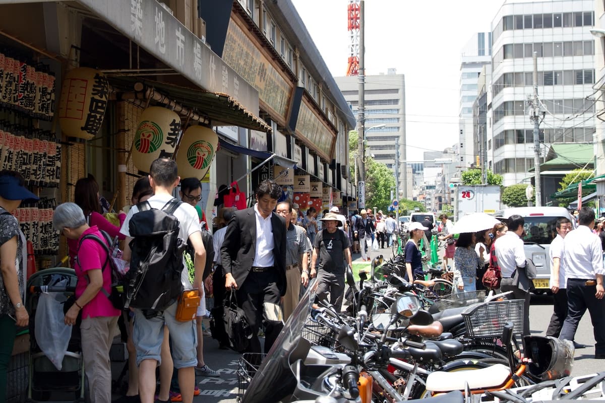 Tsukiji Outside Market